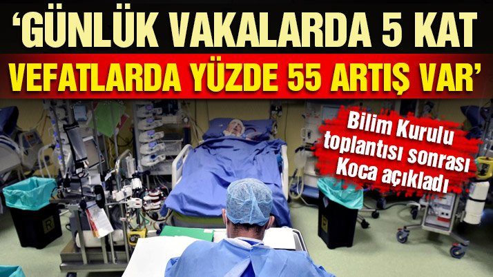 Son dakika… Bilim Kurulu sonrası Sağlık Bakanı Koca açıkladı: Pozitif vaka sayımız 1,5 milyonu aştı