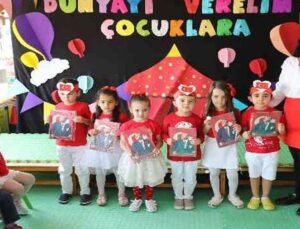 Büyükşehir kreşlerinde 23 Nisan coşkusu