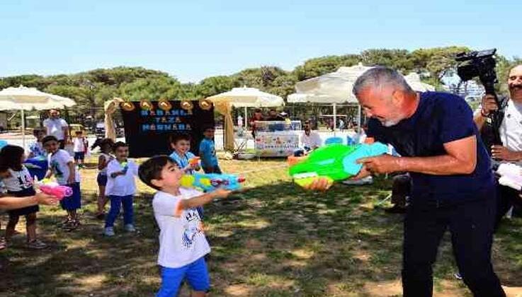 Manavgat’ta su savaşlı Babalar Günü etkinliği