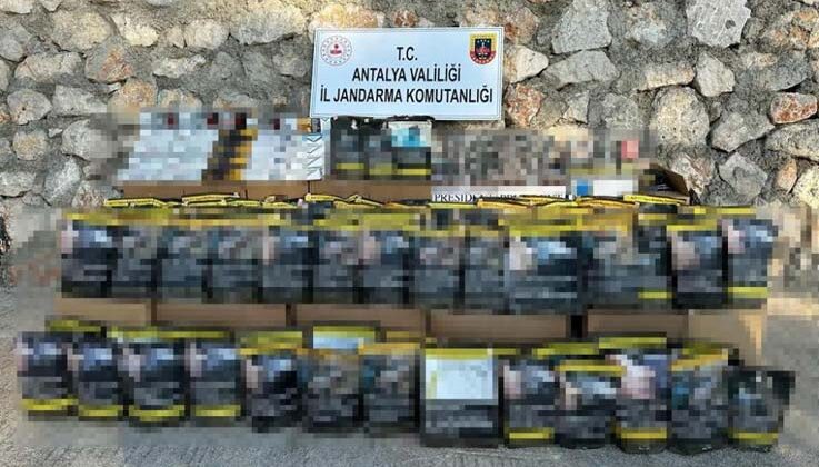 Jandarmadan kaçak tütün ve elektronik sigara operasyonu