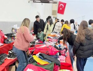 Gazipaşa’da depremzedeler için ‘sosyal market’