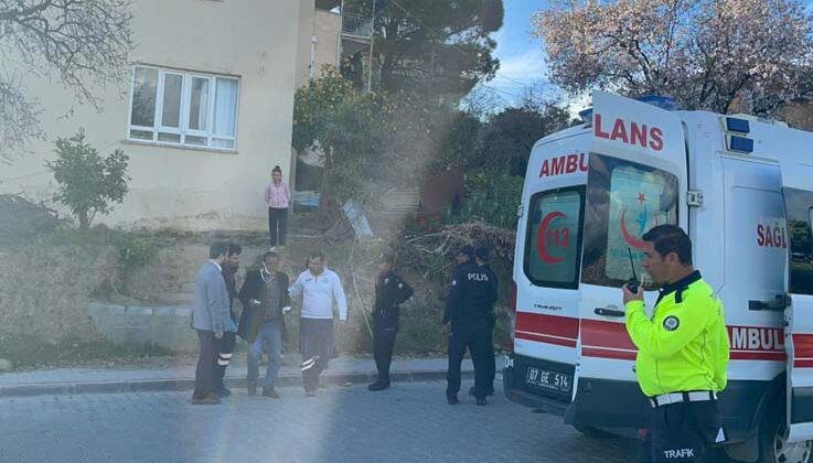 Gazipaşa’da otomobille motosiklet çarpıştı: 1 yaralı