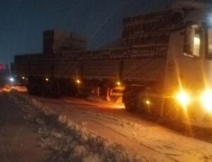 Antalya-Konya kara yolunda kar yağışı başladı