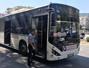 Alanya’da taksi ve halk otobüsleri denetlendi