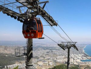 Tünektepe Teleferik yerli ve yabancıların gözdesi