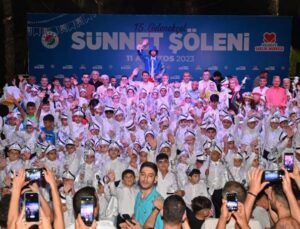 Kepez’den 480 çocuğa sünnet düğünü