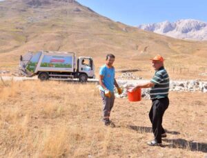 Alanya’da yaylaların çöp sorunu çözüldü