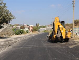 Alanya Belediyesi’nden batı bölgesine büyük asfalt hamlesi