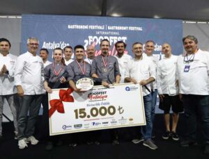 Lezzet dolu festival gastronomi şöleni yaşattı