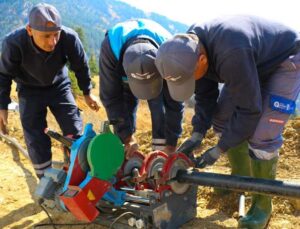 Büyükşehirden Bedan Mahallesi’ne 50 tonluk içme suyu deposu