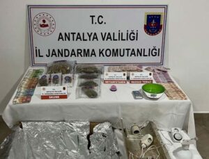 Evini uyuşturucu serasına çeviren şüpheli tutuklandı