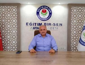 Eğitim Bir Sen Antalya Başkanı Miran: “İddia değil iftira”