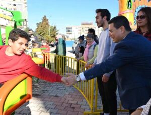 Kepez Belediyesi özel çocukları Lunapark’ta ağırladı