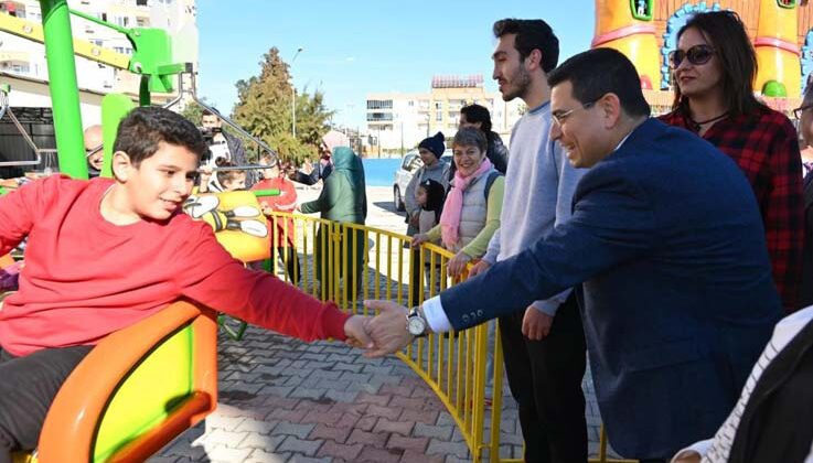 Kepez Belediyesi özel çocukları Lunapark’ta ağırladı