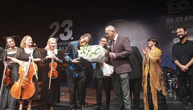 Flamenko’nun ikonu Dorantes Manavgat’ta konser verdi