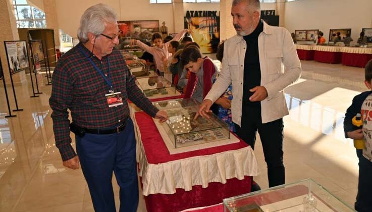 Manavgat’ta gezici Çanakkale müzesine yoğun ilgi