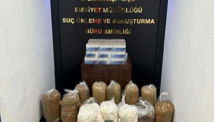 Antalya’da kaçak tütün ve sahte alkol operasyonu: 5 gözaltı