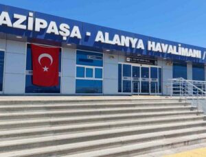 Gazipaşa-Alanya Havalimanı’nı 2023’te 849 bin 155 yolcu kullandı