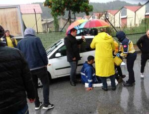 Bıçaklanan belediye personeline tamponlu, köpüklü ve şemsiyeli koruma