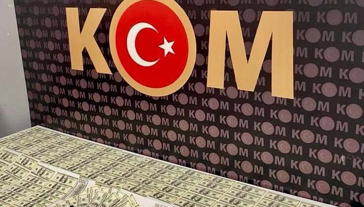 İş yerine sahte bin 200 ABD doları vermek isterken yakalandı