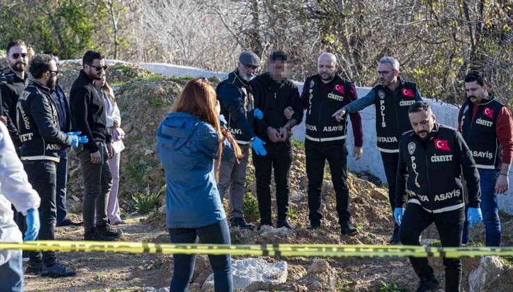 Antalya’da kayıp kuryenin toprağa gömülü cesedi bulundu