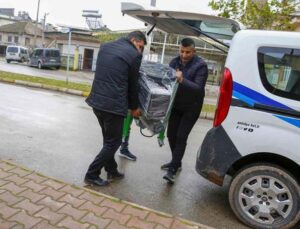 Büyükşehir’den Çakırlar’daki üreticilere makine hibesi