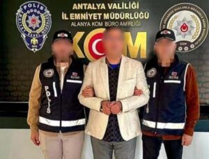 Kırmızı bültenle aranan şahıs Antalya’da yakalandı