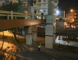 Antalya’da üst geçitler bakımdan geçiyor