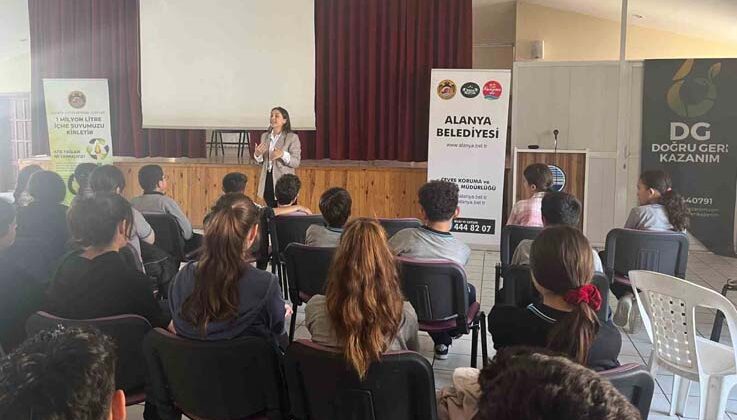Alanya Belediyesi Eko Okullarda eğitimler devam ediyor
