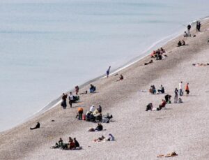 Antalya’da şubat ayında yazdan kalma bir gün