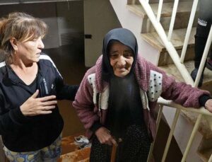 Depremde yıkılan evden sağ çıktı, Antalya’da kaldığı ev sular altında kaldı