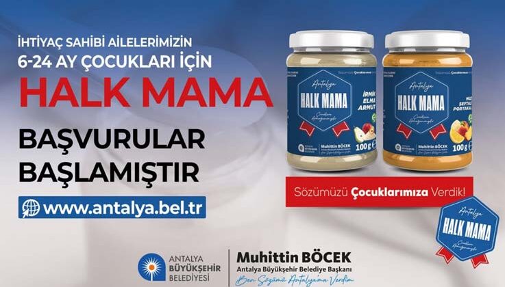 Halk Mama Projesi için başvurular sürüyor