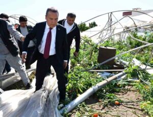 Kumluca’da hortum felaketinin yaraları sarılıyor