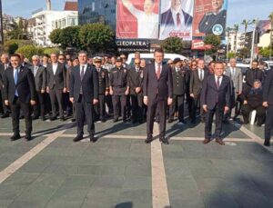 Alanya’da,18 Mart Çanakkale Şehitlerini Anma Günü ve Deniz Zaferi’nin 109. yıl dönümü