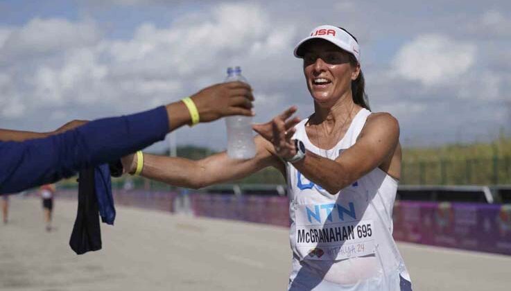 Dünya Yürüyüş Şampiyonası, kadın ve erkekler 20 kilometre yarışlarıyla sürdü