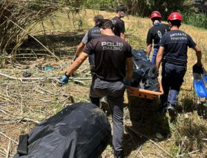 Antalya Düden Çayı’nda erkek cesedi bulundu