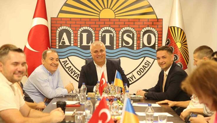 ALTSO Başkanı Erdem, Ukrayna Antalya Konsolosu’nu ağırladı