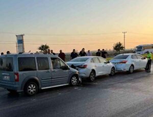 Antalya’da zincirleme kaza: 3 yaralı