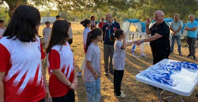 Büyükşehir izcileri Akseki’de izci kampı yaptı