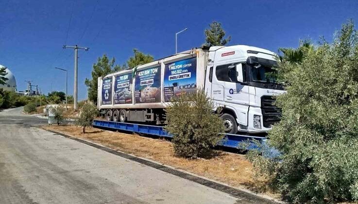 Manavgat katı atık transfer tesisi tam kapasite çalışıyor