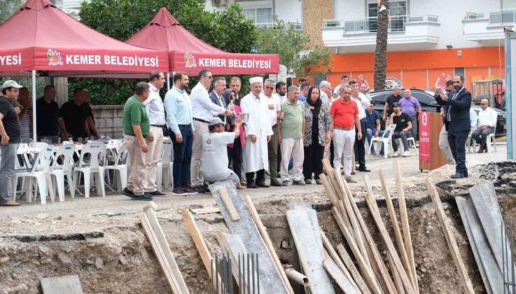 Kubbeli Camii’nin temeli atıldı