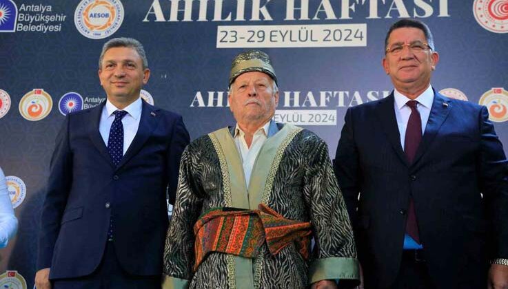 37. Ahilik Haftası Antalya’da kutlandı