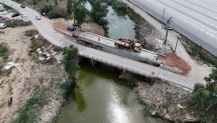Büyükşehir Belediyesi’nden Kundu’ya yeni köprü