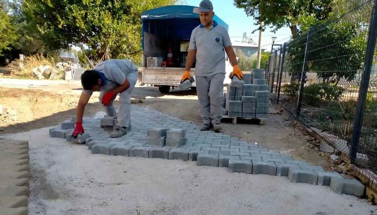 Kemer’de altyapı çalışmaları sürüyor