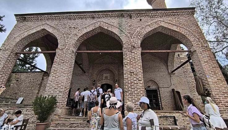 Alanya’da camilere turistlerin yoğun ilgisi