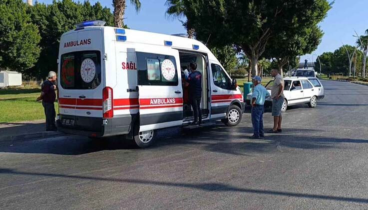 Manavgat’ta trafik kazası: 1 yaralı