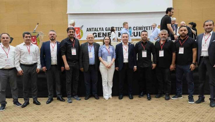 Antalya Gazeteciler Cemiyeti (AGC) Olağan Genel Kurulu yapıldı