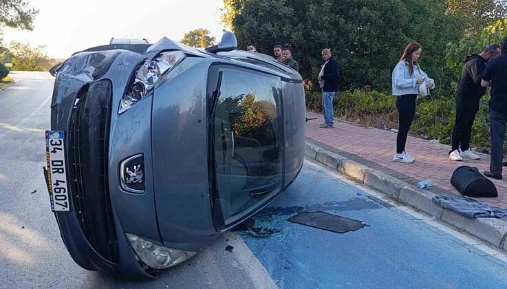 Kaza yapan arkadaşına yardım etmek isterken başka bir kazaya neden oldu