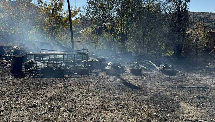 Gazipaşa’da aynı noktada ikinci yangın