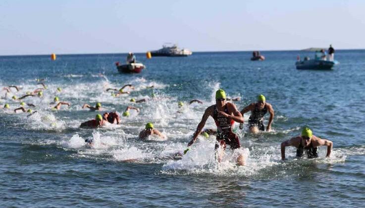 33. Alanya Triatlon Yarışması yapıldı